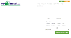 Desktop Screenshot of mybigtravel.com