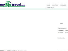Tablet Screenshot of mybigtravel.com